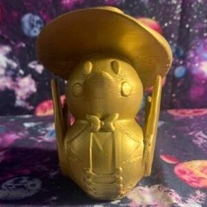 Hazbin Hotel Lucifer Duck Painted PLA Figure